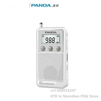 panda 6204 full band radio card mini charging mp3 semiconductor audio