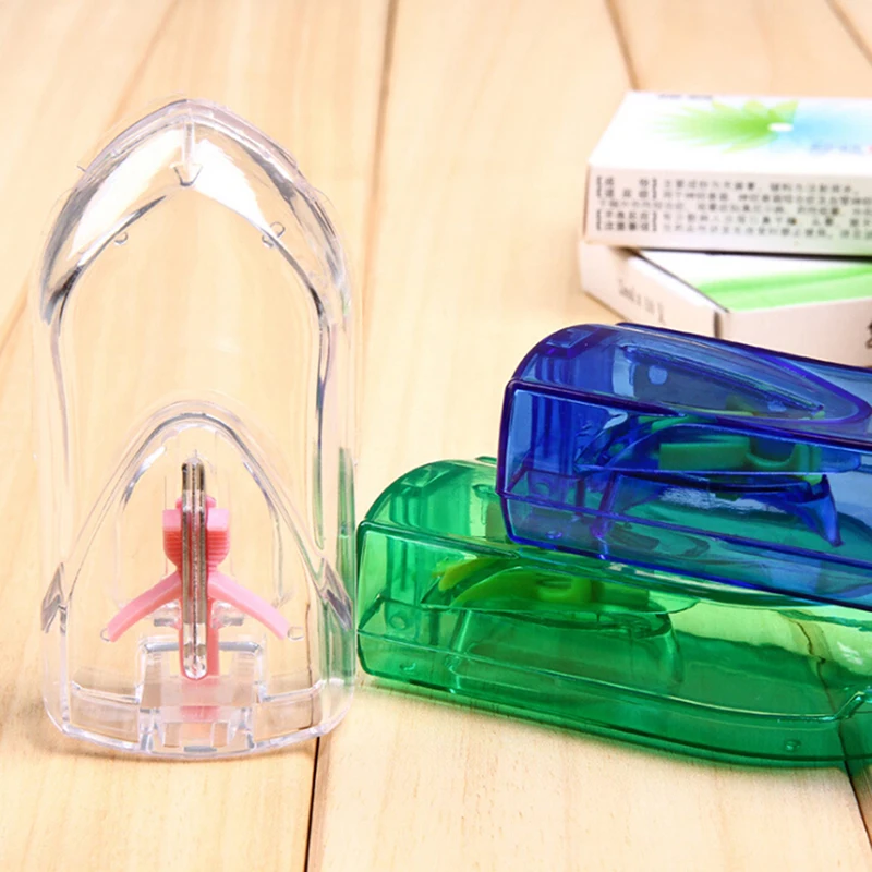 1pc Plastic Pill Cutter Case Splitter Half Storage Compartment Box Medicine Tablet Holder White/Green/Blue 3.34*1.57*0.98 | Красота и