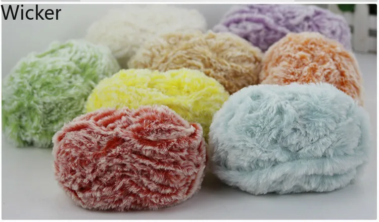 100 г около 64 м Новинка ресницы перо пряжа пушистый мех бархат для DIY ручного