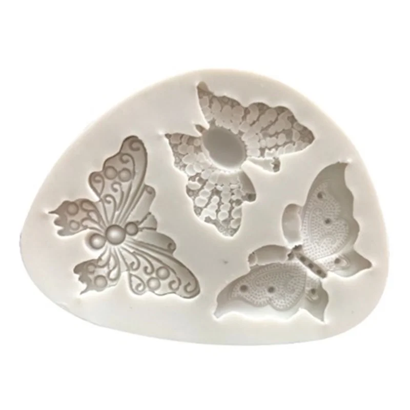 Силиконовые формы для торта дня рождения свадьбы в форме бабочки приготовления