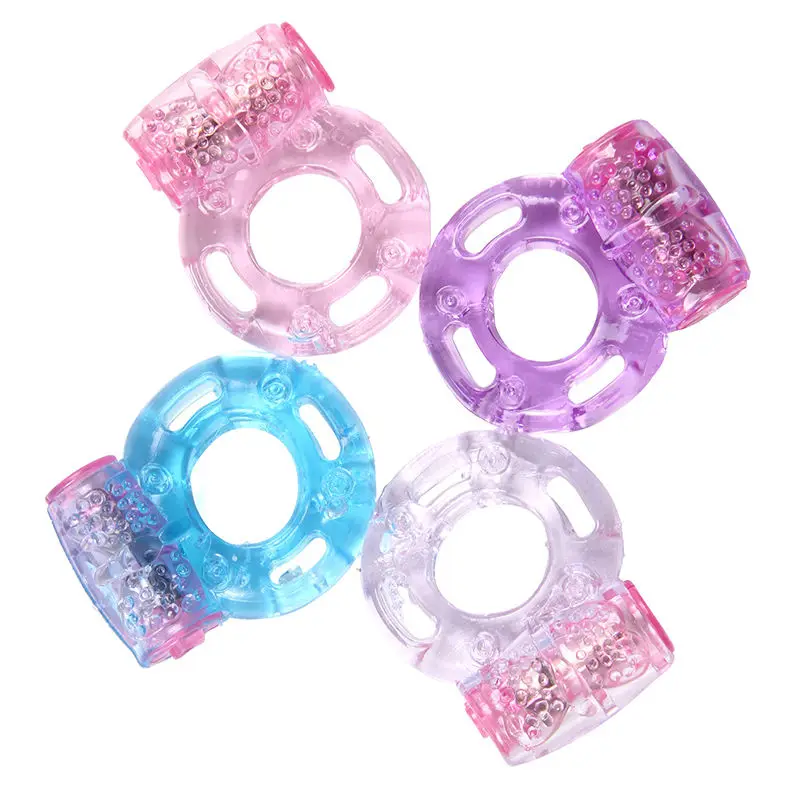 

Color Random 5 PCS Butterfly Ring Silicone Vibrating Cock Ring Penis Rings Sex Toys Adult Toy Sex Products