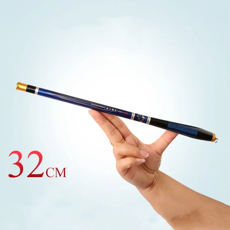 

1.4m4.5m carbon fiber telescopic fishing rod, ultra-light hard hand rod, portable carp feeder, fishing rod, fishing tool