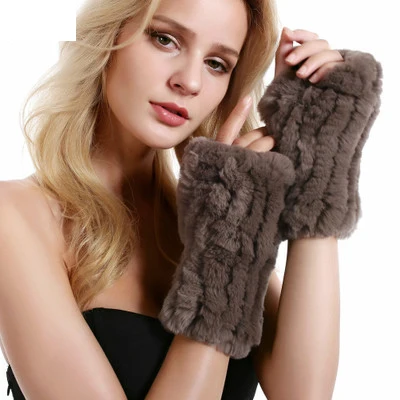 Fur gloves khaki DUOUPA2019 зимнее Новое темпераментное меховое пальто для женщин из лисьего меха с капюшоном, меховое пальто для стрижки овец, длинное толстое пальто, Корейская версия тренда - Цвет: Fur gloves khaki