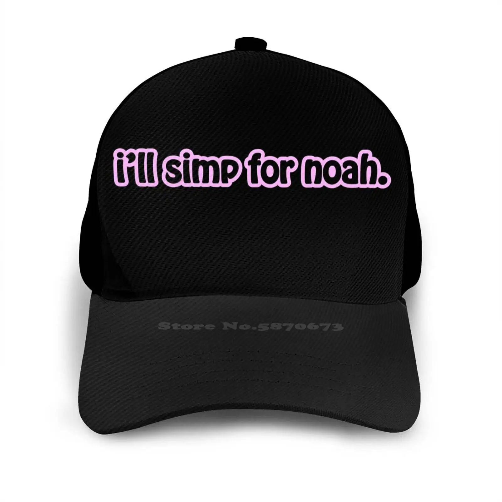 Кепка iwill Simp для мальчиков Ноев модная шапка в стиле армии черного серого