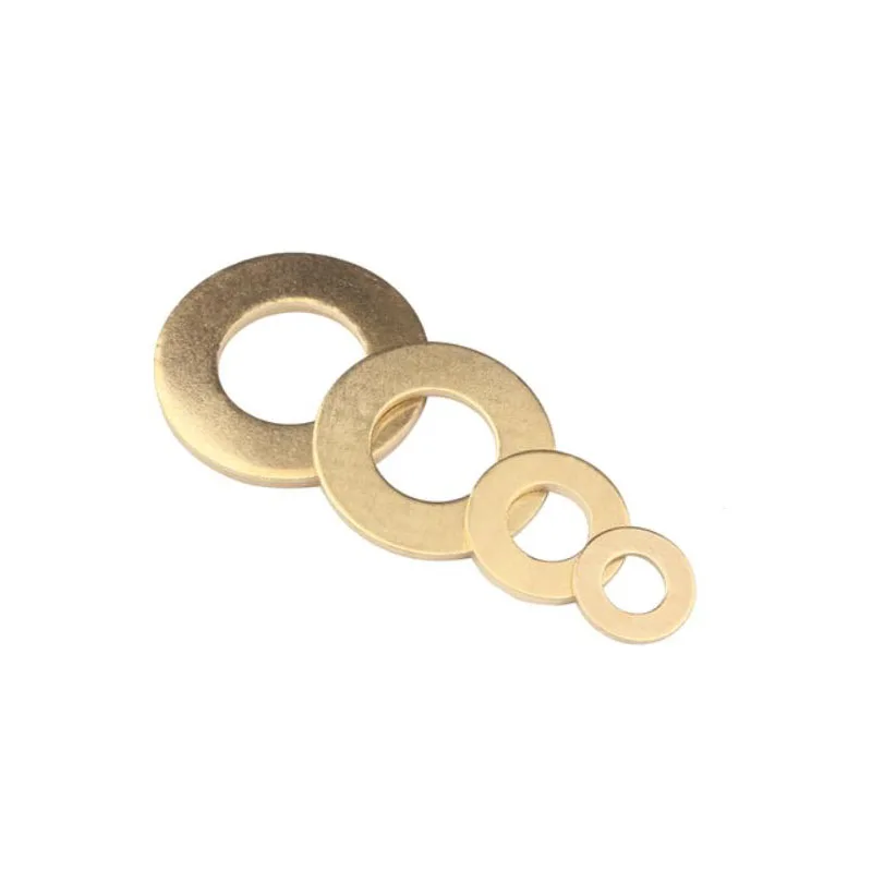 GB97 M2 M2.5 M3 M4 M5 M6 M8 M10 M12 M14 M16 M18 M20 латунная шайба толщина 0 4/0 5/0 8/1/1.2 мм электрическая -