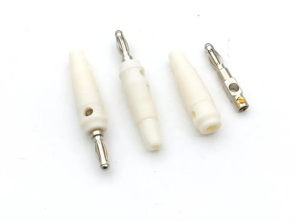 100 шт Белый 4 мм разъем типа &quotбанан&quot|post|post tests |