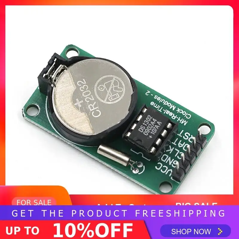 Новое поступление RTC DS1302 модуль часов реального времени для AVR ARM PIC SMD для Arduino