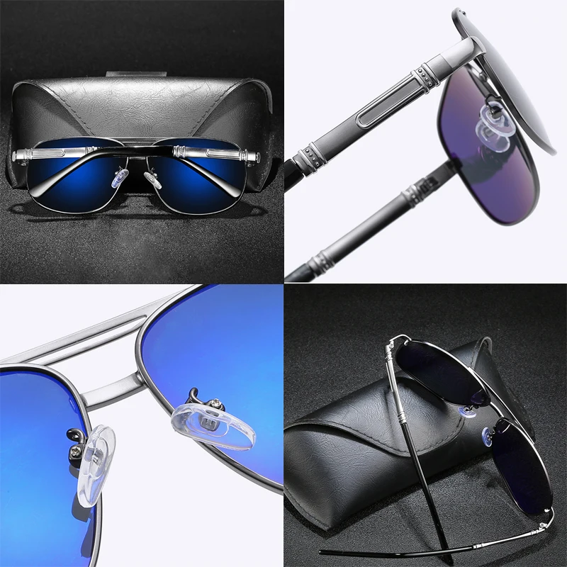 Женские поляризационные солнцезащитные очки TEWEXUA винтажные квадратные для