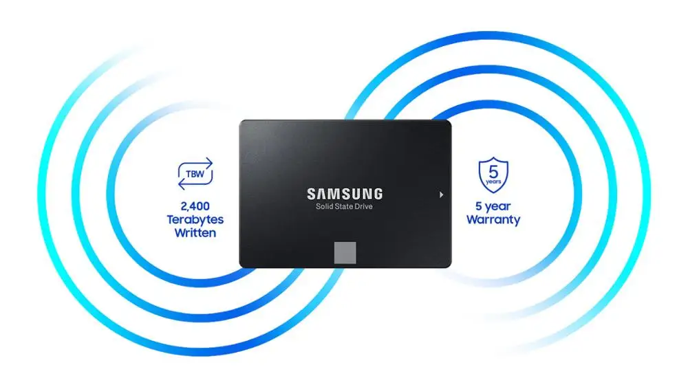 Внутренний твердотельный накопитель Samsung SSD 860 EVO 250G 1T жесткий диск HDD SATA3 2 5 дюйма Φ
