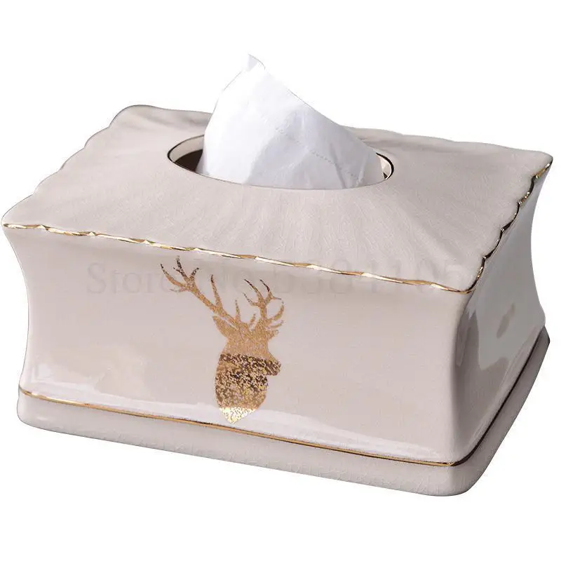 Бумажная коробка для полотенец Ins Wind светильник роскошные креативные салфетки