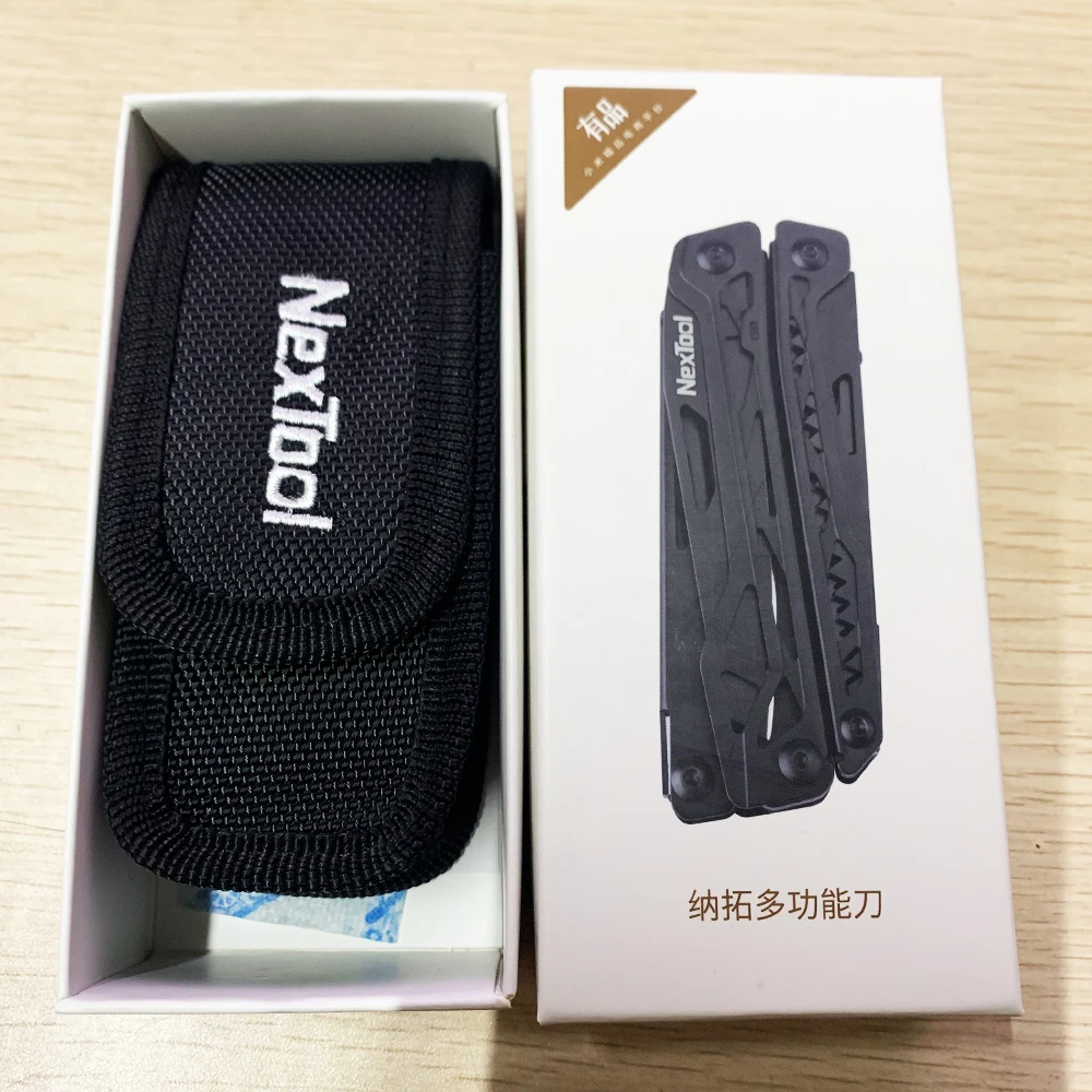Xiaomi Mijia NEXTOOL 10 в 1 инструменты многофункциональные инструменты лезвия складные плоскогубцы походные велосипедные портативные ножницы, открывалка