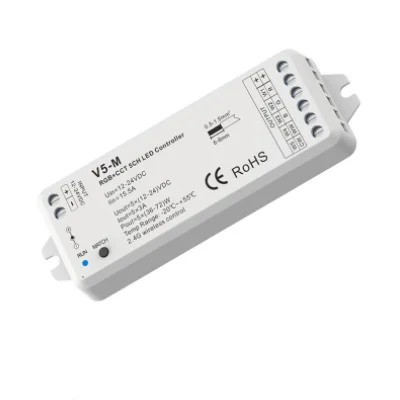 DC12-24V V3 VP V5-M RGBW RGB + CCT контроллер V1 V2 один цвет светодиодный диммер 12V CV RF 2 4G для