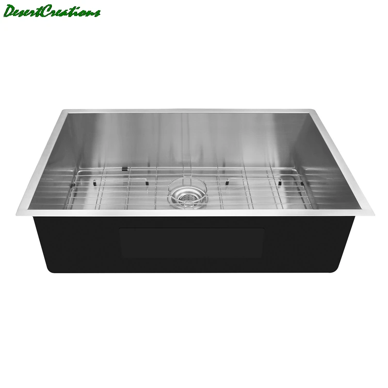 

Stainless Steel Kitchen Sinks Single Bowl Undermount Handmade Kitchen Sink Vegetable Washing Basin