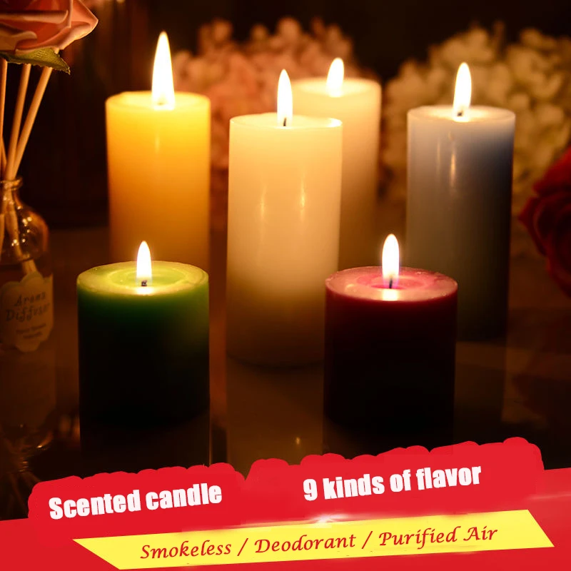 Натуральные Ароматические свечи для сна бездымные на день рождения свадьбу