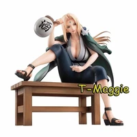 16cm japen anime figure gem sitting drinking tsunade pvc action figure collection figure model toys gifts for children