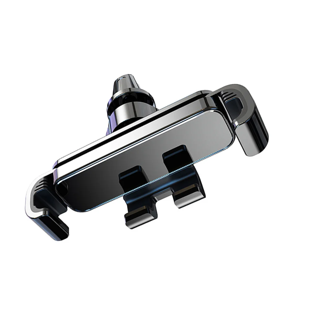 

1 Pc Convenient Phone Rack Phone Holder Car Air Vent Cellphone Stand (Black)