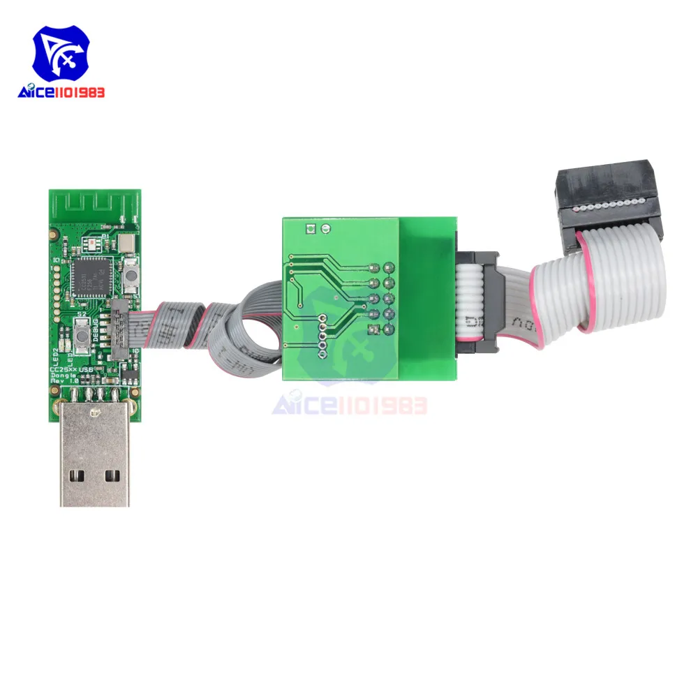 Diymore Bluetooth, ZigBee эмулятор CC-Debugger программист анализ Протокола отладчик CC2540 CC2531 модуль разъема для программирования