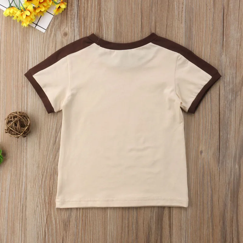 Детская футболка с радужным принтом коротким рукавом | Мать и ребенок