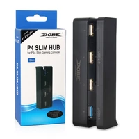 super high speed 4 in 1 usb hub suitable for sony playstation 4 slim ps4 slim console black controller accessory usb 2 0