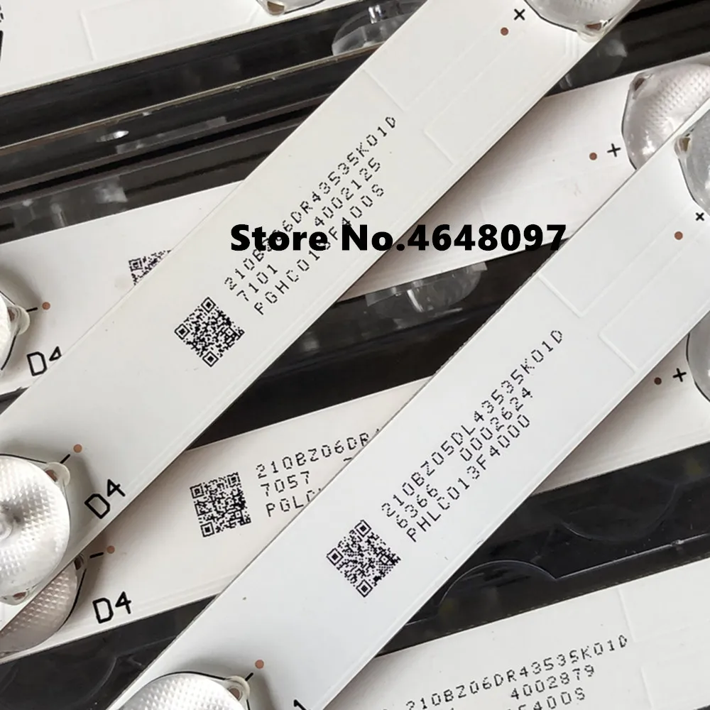 Светодиодный Подсветка полосы для Philips 49 &quotТВ 49PUF6701/T3 GJ-2K15-XM-D2P5C1-490-D611-C1 49puh490 0/88