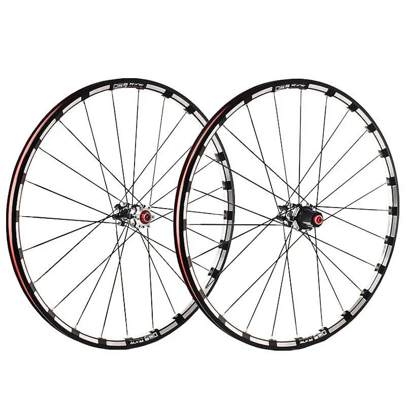 29-Black-QR RXR 26/27. 5/2" углеродный концентратор горный велосипед вилсет под дисковый тормоз 5 подшипников велосипедные колеса 7-11Speed через ось/QR MTB колеса - Цвет: 29-Black-QR