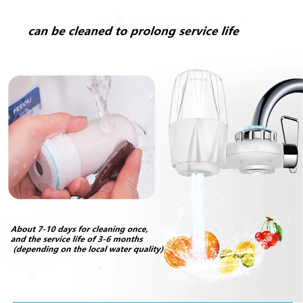 

Water Purifier Kitchen Water Purifier Household Faucet Tap Water Filter Healthy Water Purification Tool