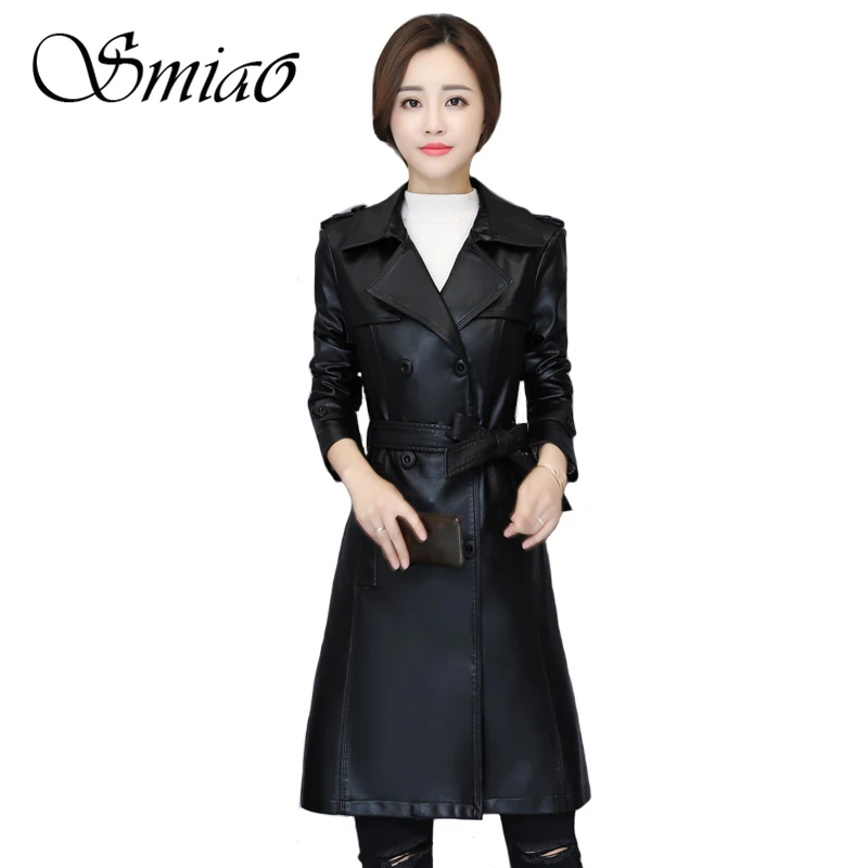 2020 весенняя куртка из мягкой искусственной кожи с ремнем кожаная эффектом