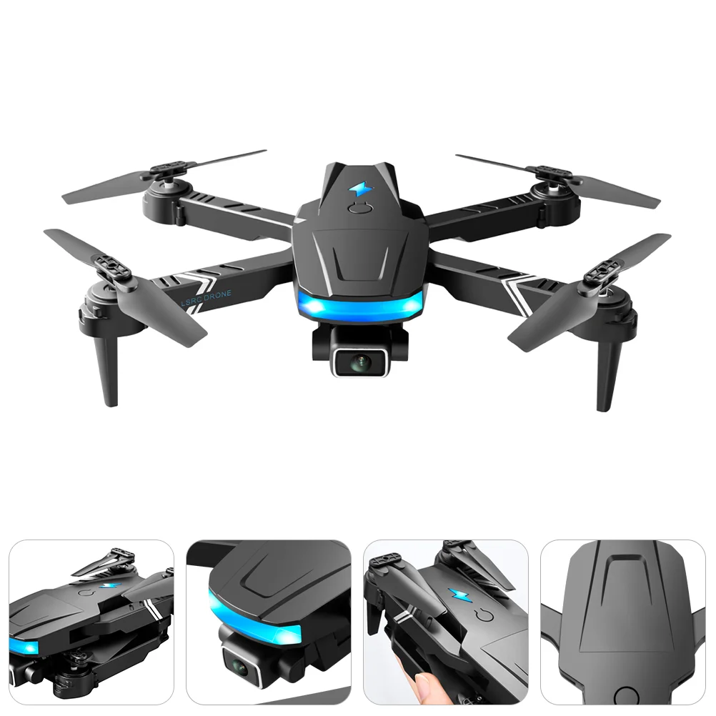 

1 комплект Дрон вертолет с 4K камерой высокой четкости Портативный Радиоуправляемый квадрокоптер