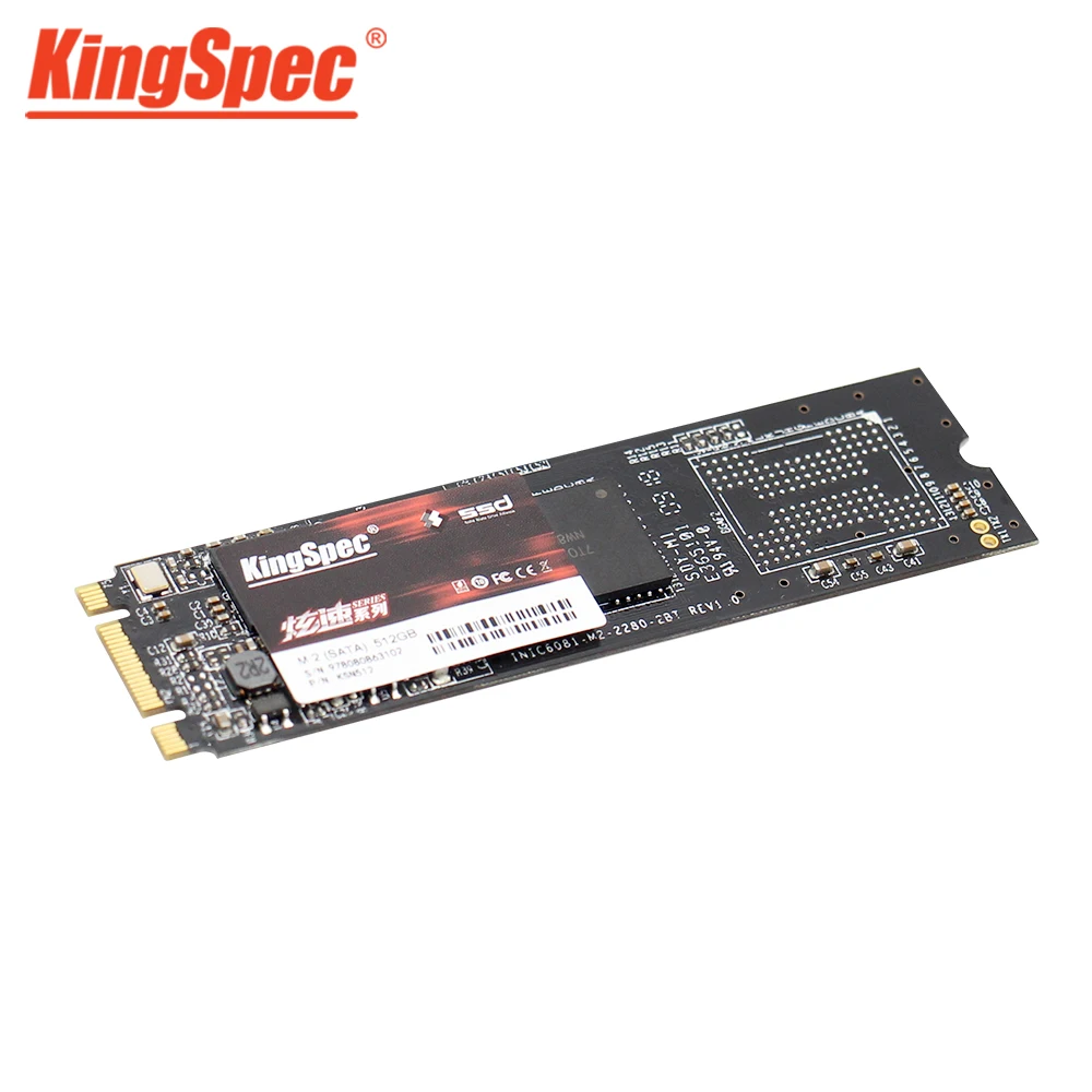 KingSpec M2 2280 SSD M.2 SATA 128 ГБ 256 512 1 ТБ HDD NGFF мм 2 disco duro для компьютера ноутбука Xiaomi