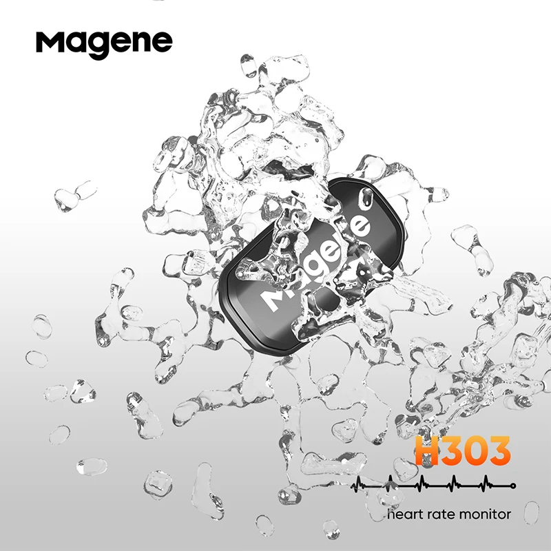 magene h303 heart rate sensor bluetooth ant upgrade h64 hr monitor with chest strap dual mode computer bike sports band belt free global shipping