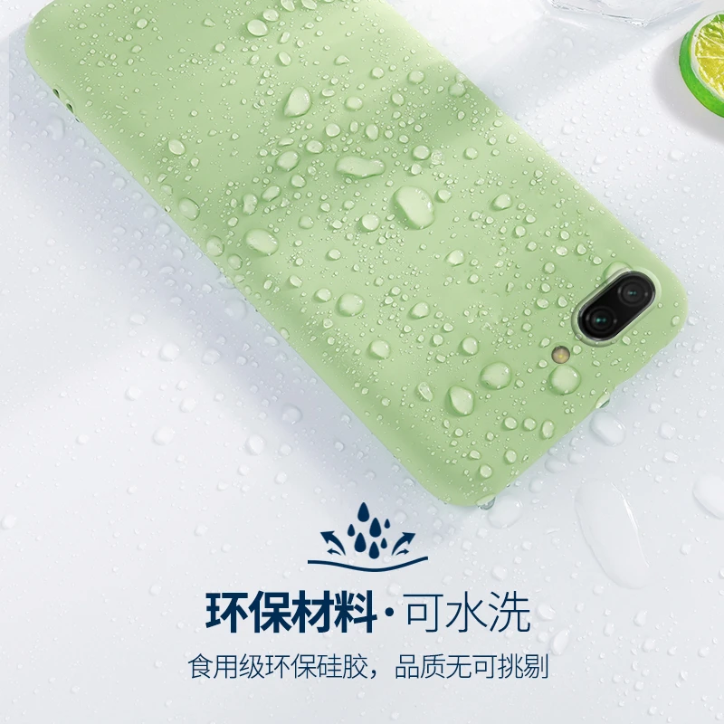 Чехол из ТПУ для Huawei Nova 5T чехол углеродного волокна однотонный Жидкий телефона