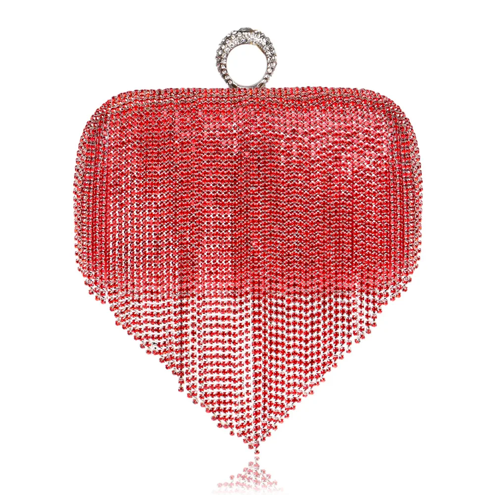 

Fashion Temperament Tassel Bags European and American Luxury Cheongsam Dress with Dinner Bag Evening Clutch Bag Wedding Purse