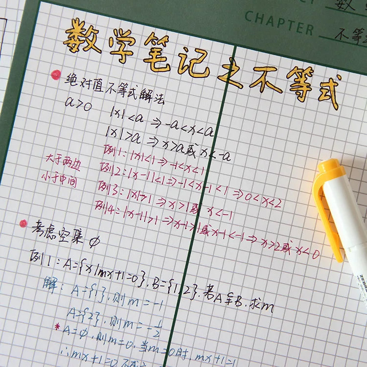 Блокнот SIXONE в клетку с авокадо клубникой 30 листов| |