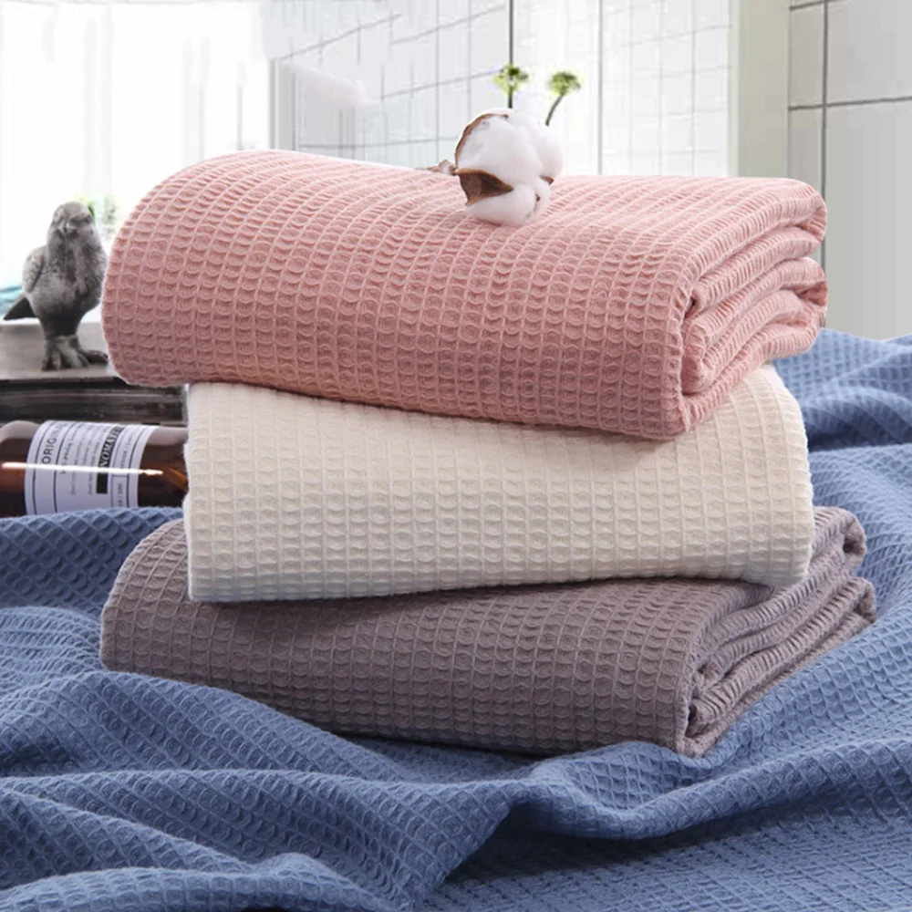 S Soft Warm Plaid Throw Large Thin And Light Leisure Nap Bla