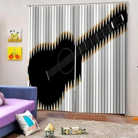 Luxury Blackout 3D Window Curtains For Living Room Bedroom art curtain personality curtains
