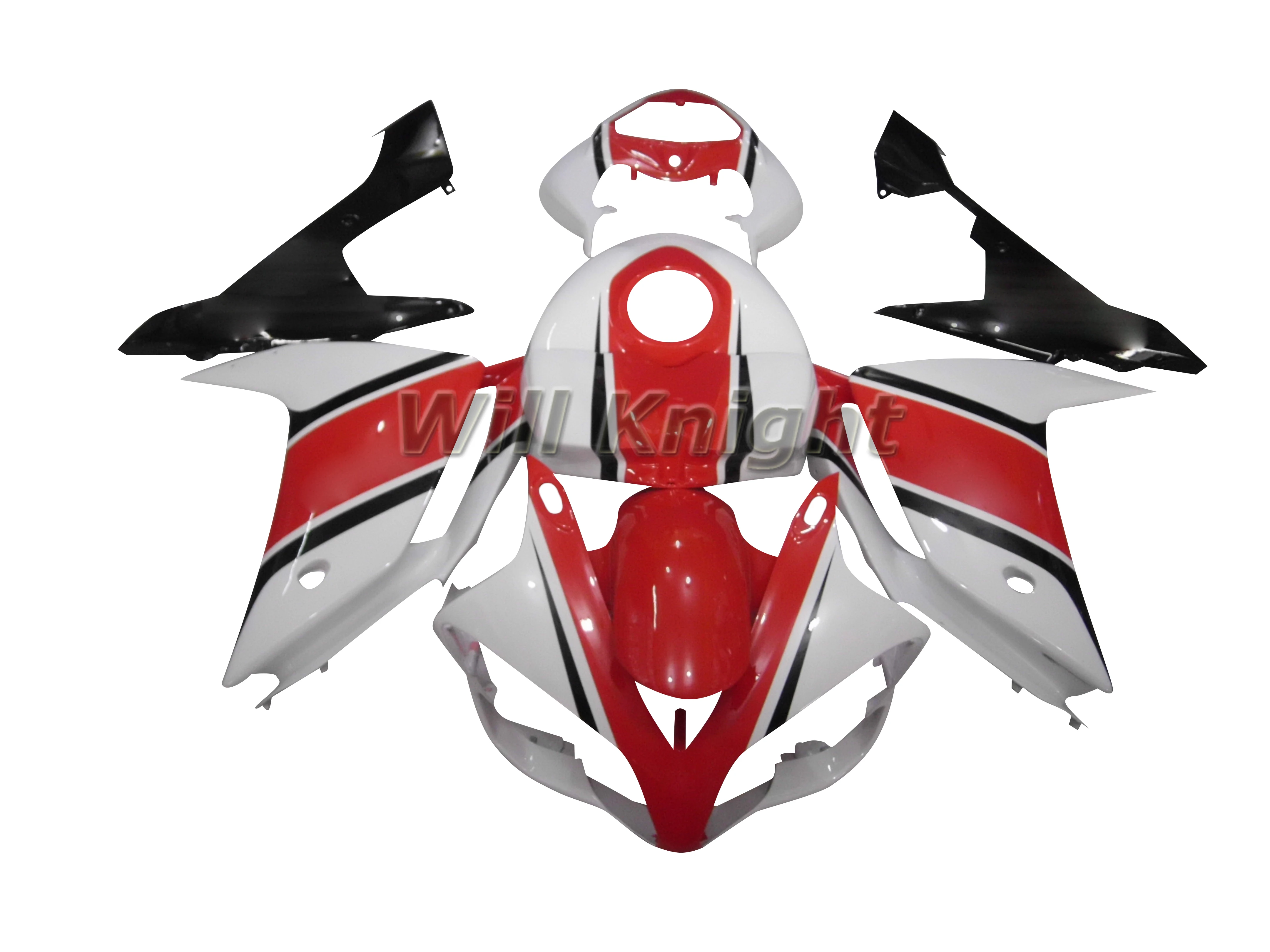 Для Yahama YZF1000 YZF R1 2007 2008 ABS корпус инжектора Обтекатели комплекты красный