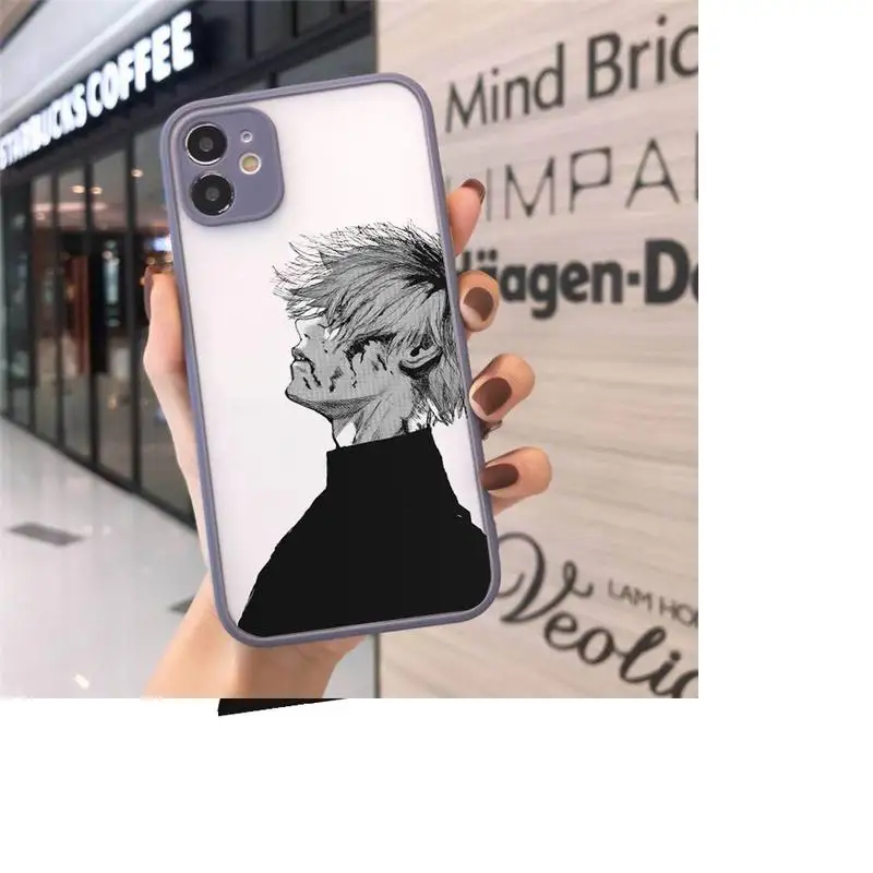 

Tokyo Ghoul Phone Case Matte For iPhone 12 Mini 11 Pro XR XS Max 7 8 Plus X Hard PC Back Cover
