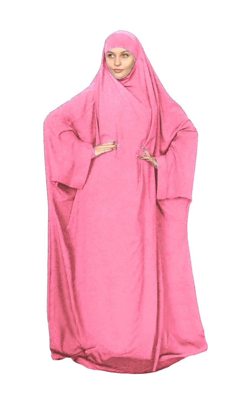 

Eid Muslim Prayer Garment Dress Women Abaya Jilbab Hijab Long Khimar Outfit Ramadan Abayas Islamic Clothes Niqab Djellaba Burka