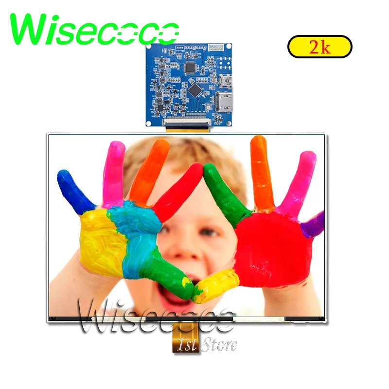Polegada 2560×1600 2k Ips Display Lcd com Placa de Motorista Mipi Raspberry pi Faça Você Mesmo Dlp Impressora 3d Luz Cura 16:10 Tela 8.9 Painéis e LCDs p/ tablet