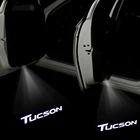 Проектор логотипа автомобиля, 2 шт., для Hyundai Tucson I40, I30, I20, IX25, IX35, Tucson