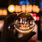 Хрустальный шар, прозрачный стеклянный шар для фотографии, украшение для дома, декоративный подарок для детей