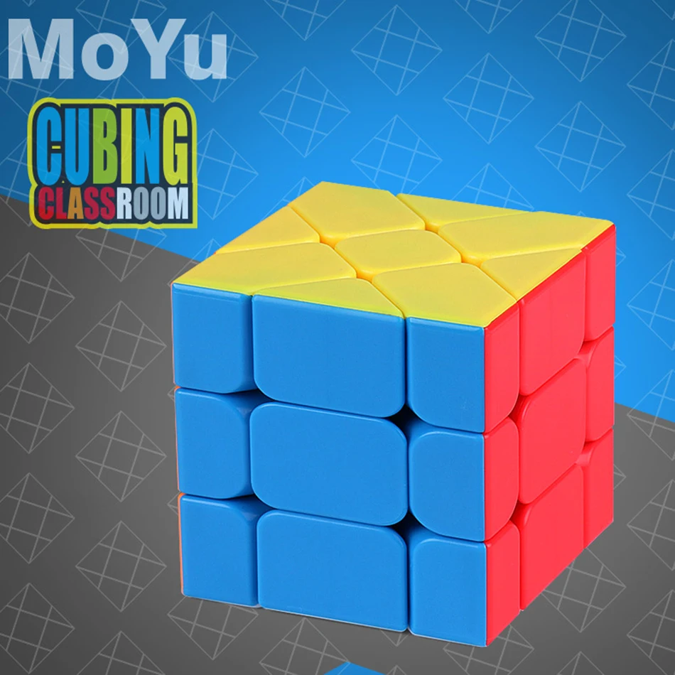 MoYu Meilong 3X3X3 Фишер кубик магические кубики Головоломка обучающие игрушки для детей