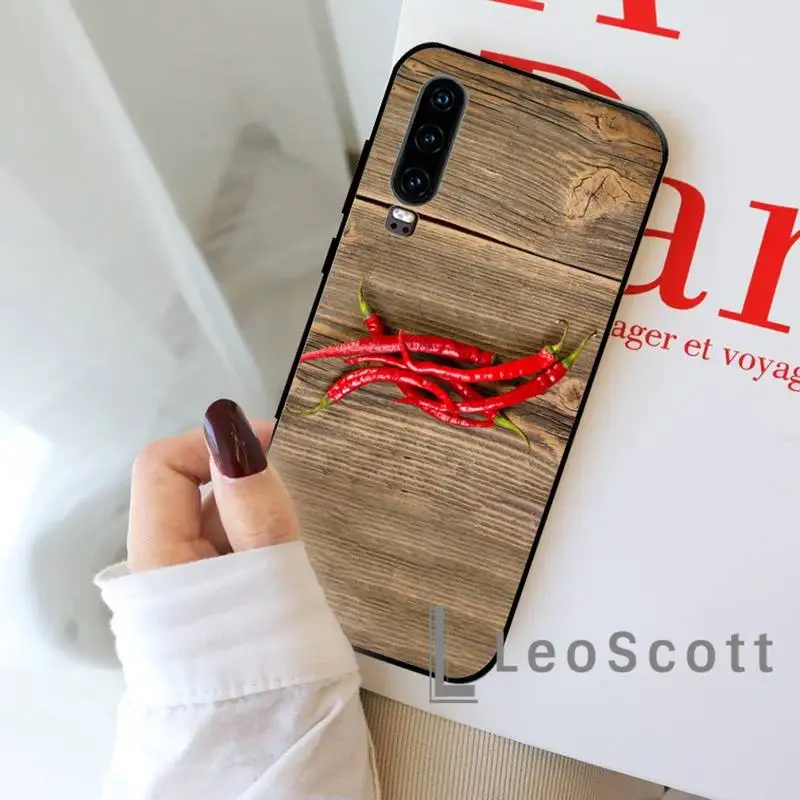 

Red Pepper Phone Case For Huawei honor Mate P 9 10 20 30 40 Pro 10i 7 8 a x Lite nova 5t