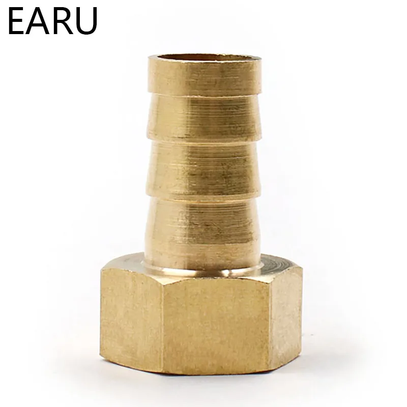 Латунный фитинг для шланга 4 мм 6 8 10 19 наконечник 1/8 &quot1/4&quot 1/2 &quot3/8&quot BSP внутренняя