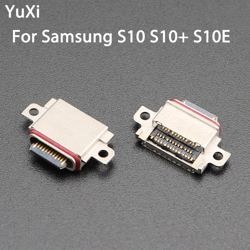 Юйси 2 шт. USB порт питания разъем док станции для SamSung Galaxy S10 плюс S10E Примечание 20