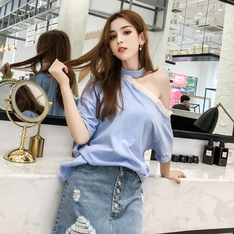 Женские топы и блуза с кружевными вставками ZCWXM весна 2020 | Женская одежда