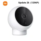 Оригинальная умная IP-камера Xiaomi Mijia 2K 1296P, двухстороннее аудио, ии датчик присутствия, ИК ночное видение, Wi-Fi, камера безопасности для MI Home
