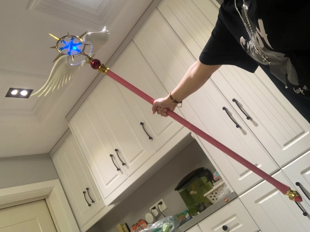 Карточка КИНОМОТО Сакура длиной 120 см прозрачная карточка для косплея Звездная