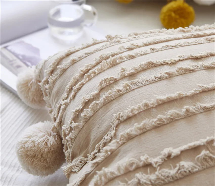 

45x45cm Jacquard Sofa Pillowcase Pink Cushion Cover Throw Pillow Case Home Sofa Bed Chair Decoration 17.72x 17.72inch