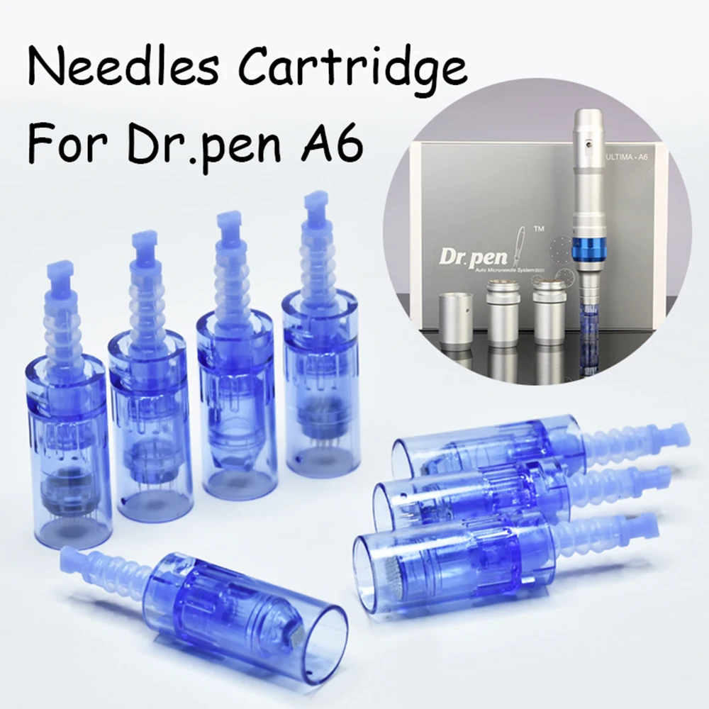 

Игольчатые картриджи Ultima Dr.pen A6 9 12 36 42pin 3D 5D Nano Bayonet MTS Dermapen, картриджи с микроиглами и головкой Derma Pen, 20 шт.